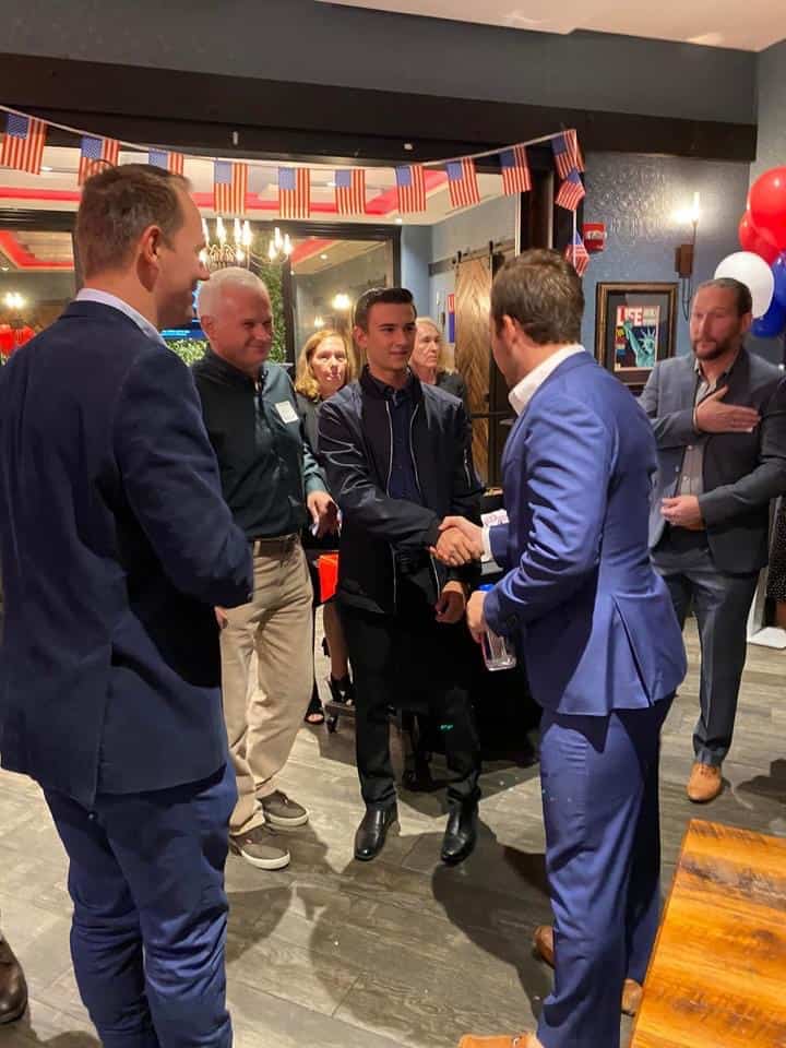 Jake Meeting with Supporters